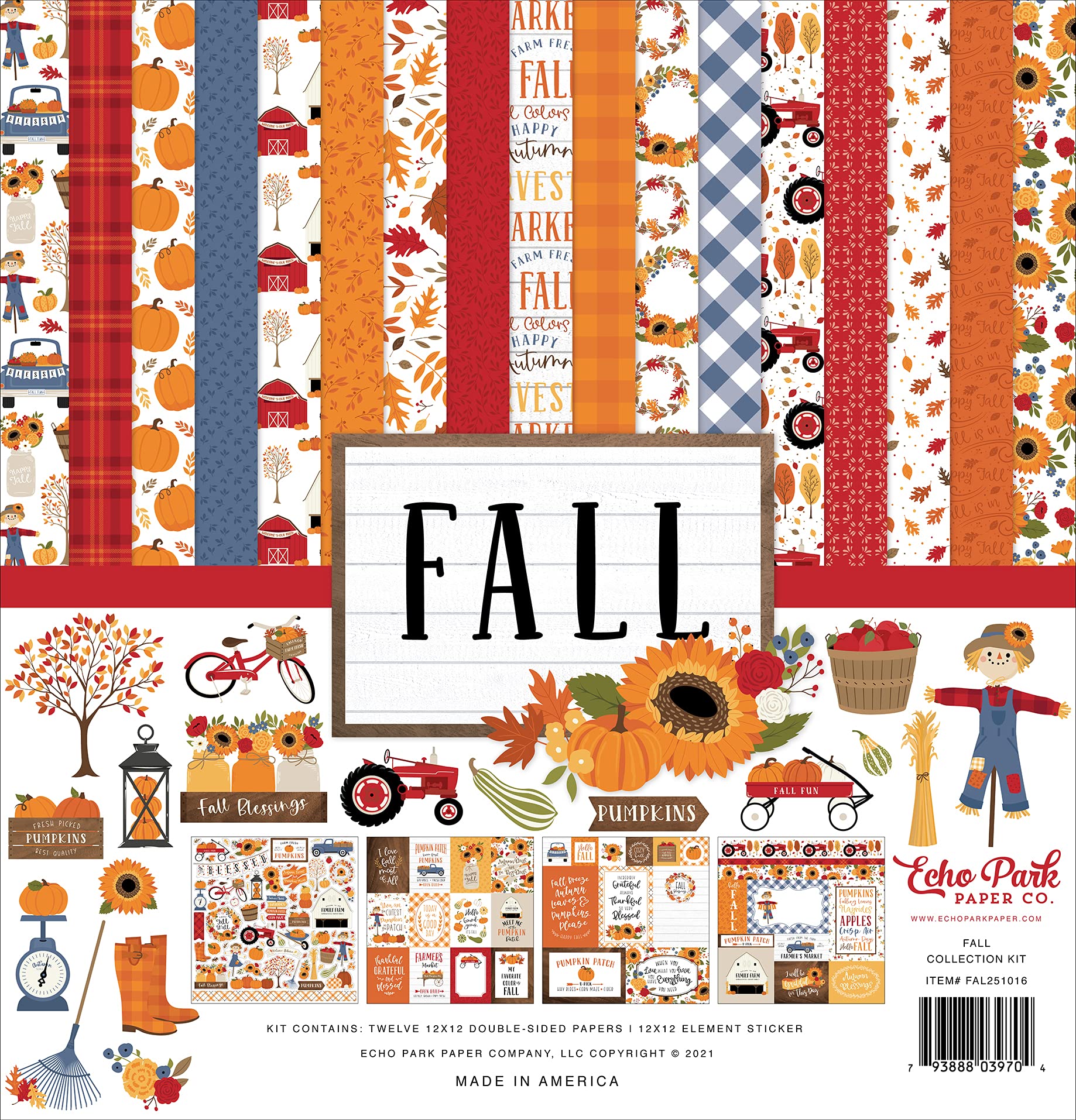 Echo Park Paper Fall Collection Kit