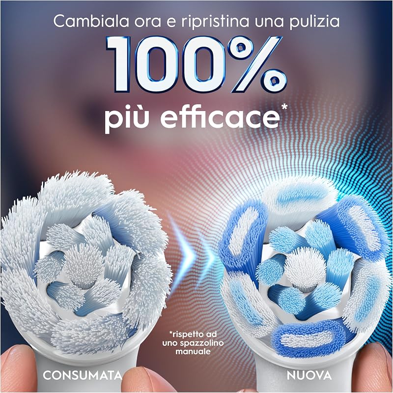 Testine di Ricambio iO Ultimate Clean, Bianche, 8 Ricambi