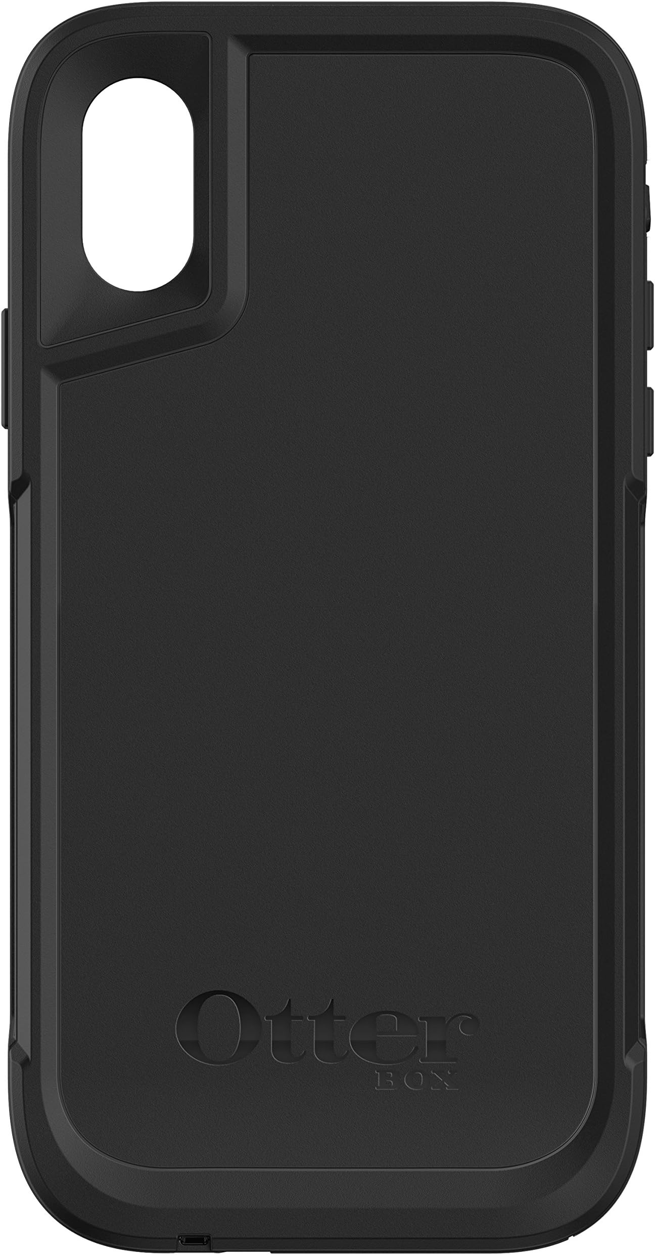 OtterBox PURSUIT SERIES Case for iPhone X (Not for iPhone 8) Black (Renewed)