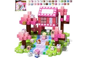 GobiDex 100PCS Magnetic Blocks Kid Building Toys for 3+ Years Old Girls, Upgraded STEM Sensory Gifts for Princess, Kids Magnets Game for Toddler