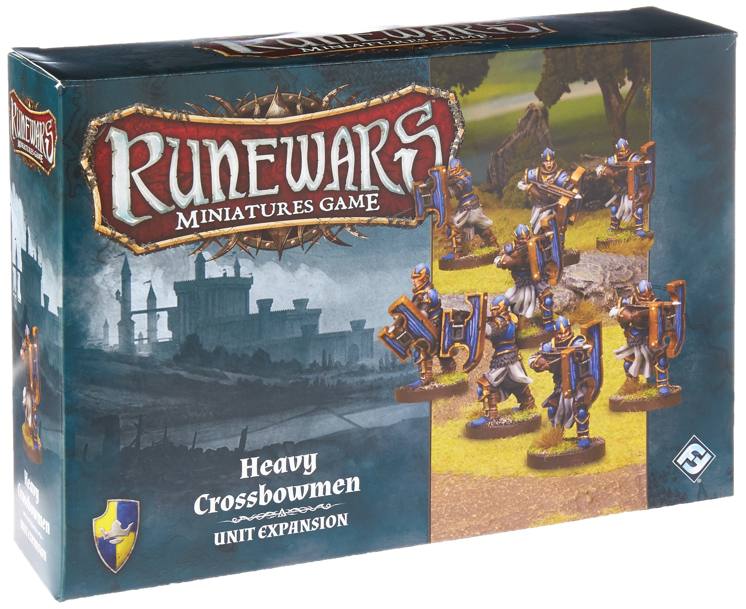 Fantasy Flight Games Heavy Crossbowmen Expansion Pack: Runewars Miniatures Game