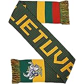 Lietuva Lithuania Soccer Knit Scarf