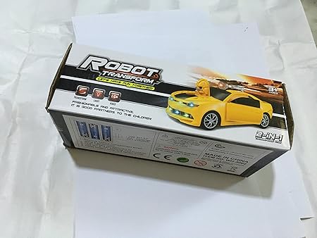 Shopperz Transform Robot Car with Lights and Sound