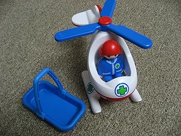 amazon helicoptero playmobil