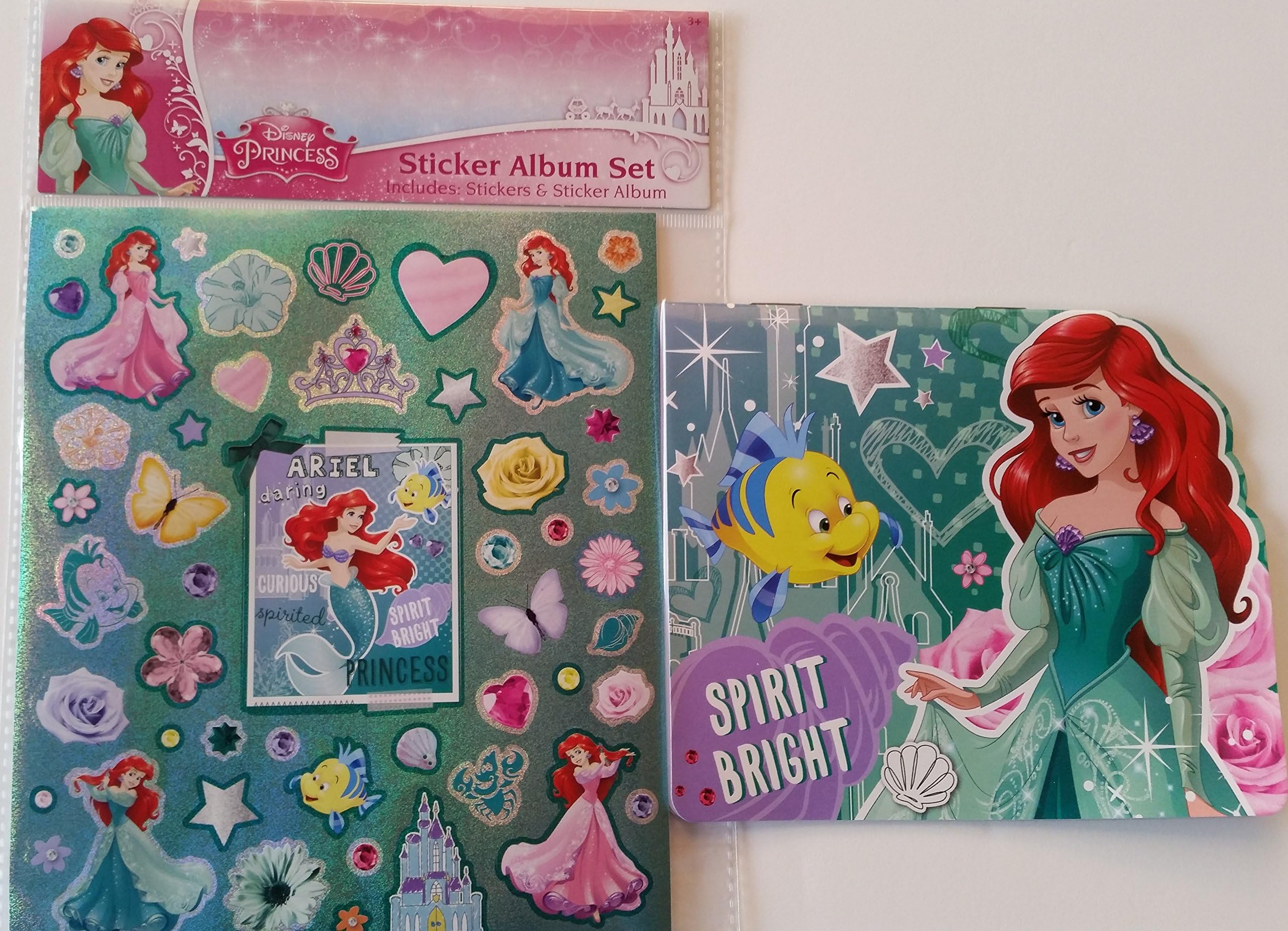 Disney Princess Sticker Album Set