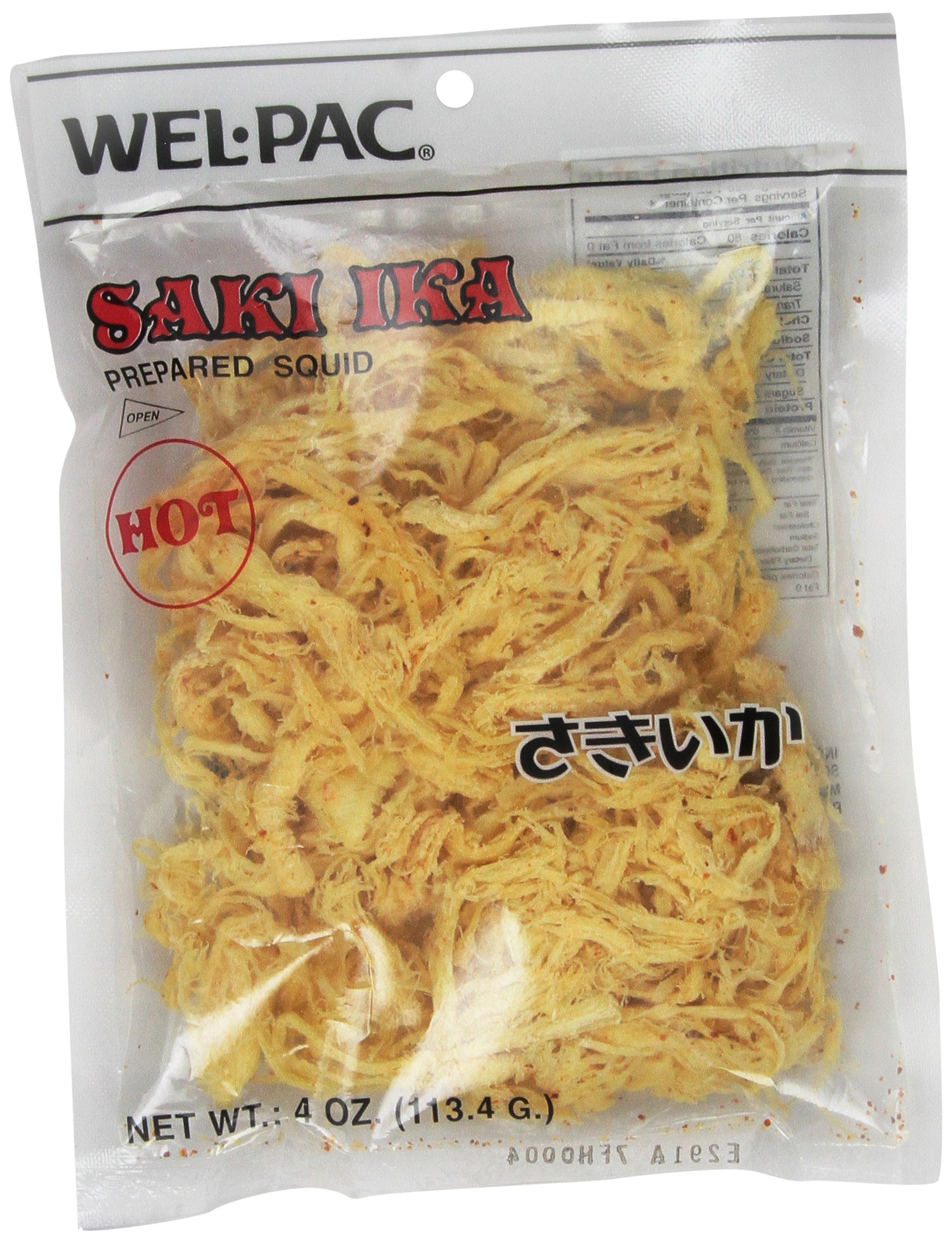 WelPac Saki Ika Regular (dried squid) 2.0 Oz.