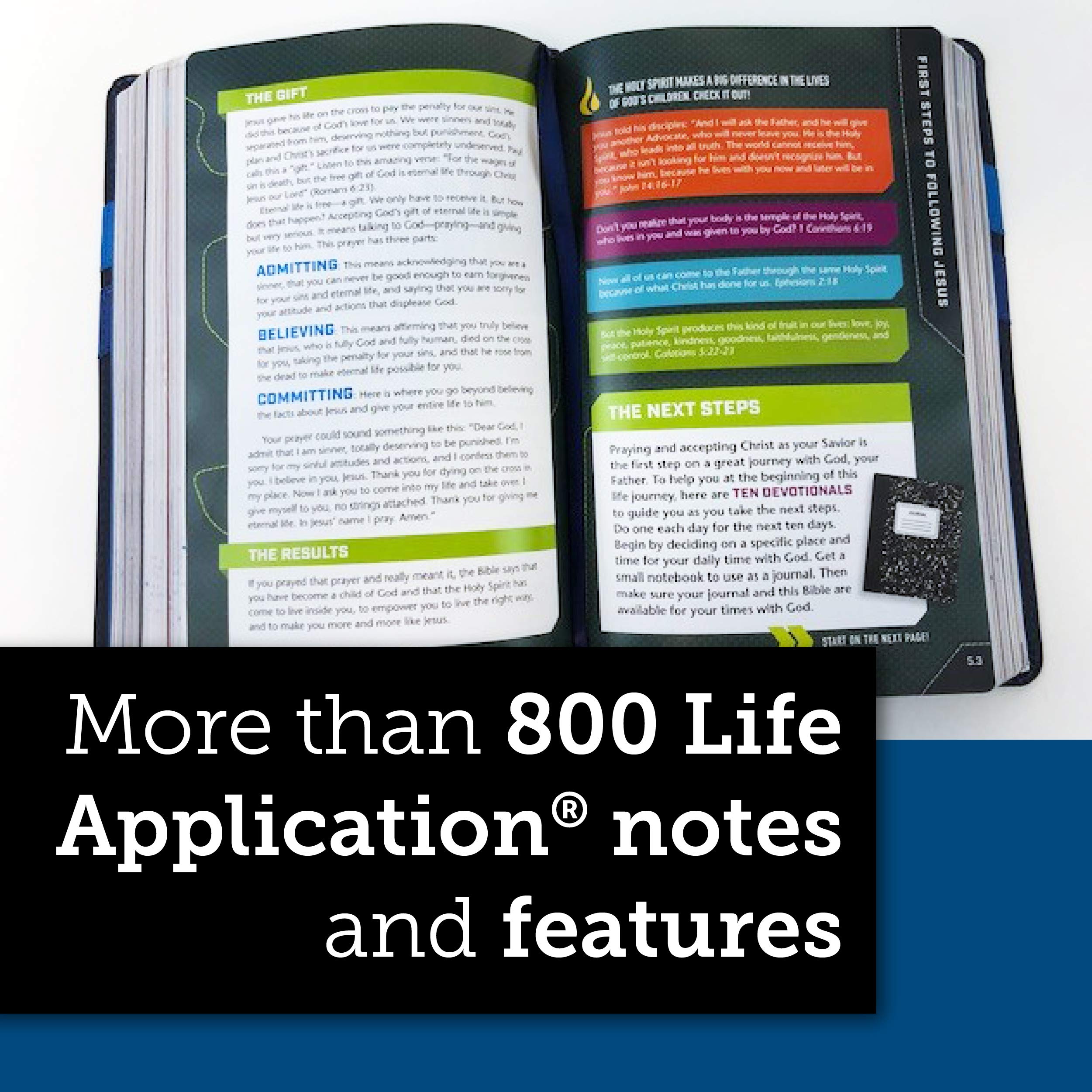 Tyndale NLT Boys Life Application Study Bible, TuTone (LeatherLike, Midnight Blue), NLT Study Bible for Boys, Foundations for Your Faith Sections Tyndale NLT Boys Life Application Study Bible, TuTone (LeatherLike, Midnight Blue), NLT Study Bible for Boys, Foundations for Your Faith Sections Tyndale NLT Boys Life Application Study Bible, TuTone (LeatherLike, Midnight Blue), NLT Study Bible for Boys