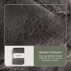 UnHide Marshmallow - Faux Fur Blanket - Heavy