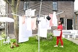 Brabantia 60m Lift-O-Matic Advance Rotary Clothes Dryer Grey view 6