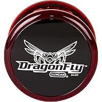 Dragonfly Yo-Yo -Red with Black Cap