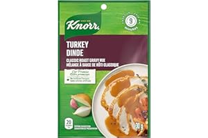 Knorr Gravy Mix for a traditional gravy on roasted meals Turkey Classic Roast no artificial flavours 30 g 24 count