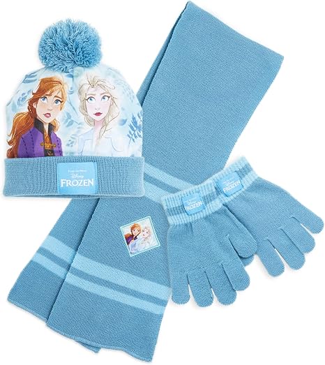 Ensemble Bonnet/Écharpe/Gants Enfant Polaire - 3 Pièces Hiver (5-10 Ans)