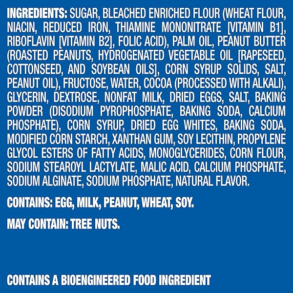 OREO PEANUT BUTTER CREME CAKESTERS SOFT SNACK CAKES, 5 – 2.02 OZ SNACK PACKS