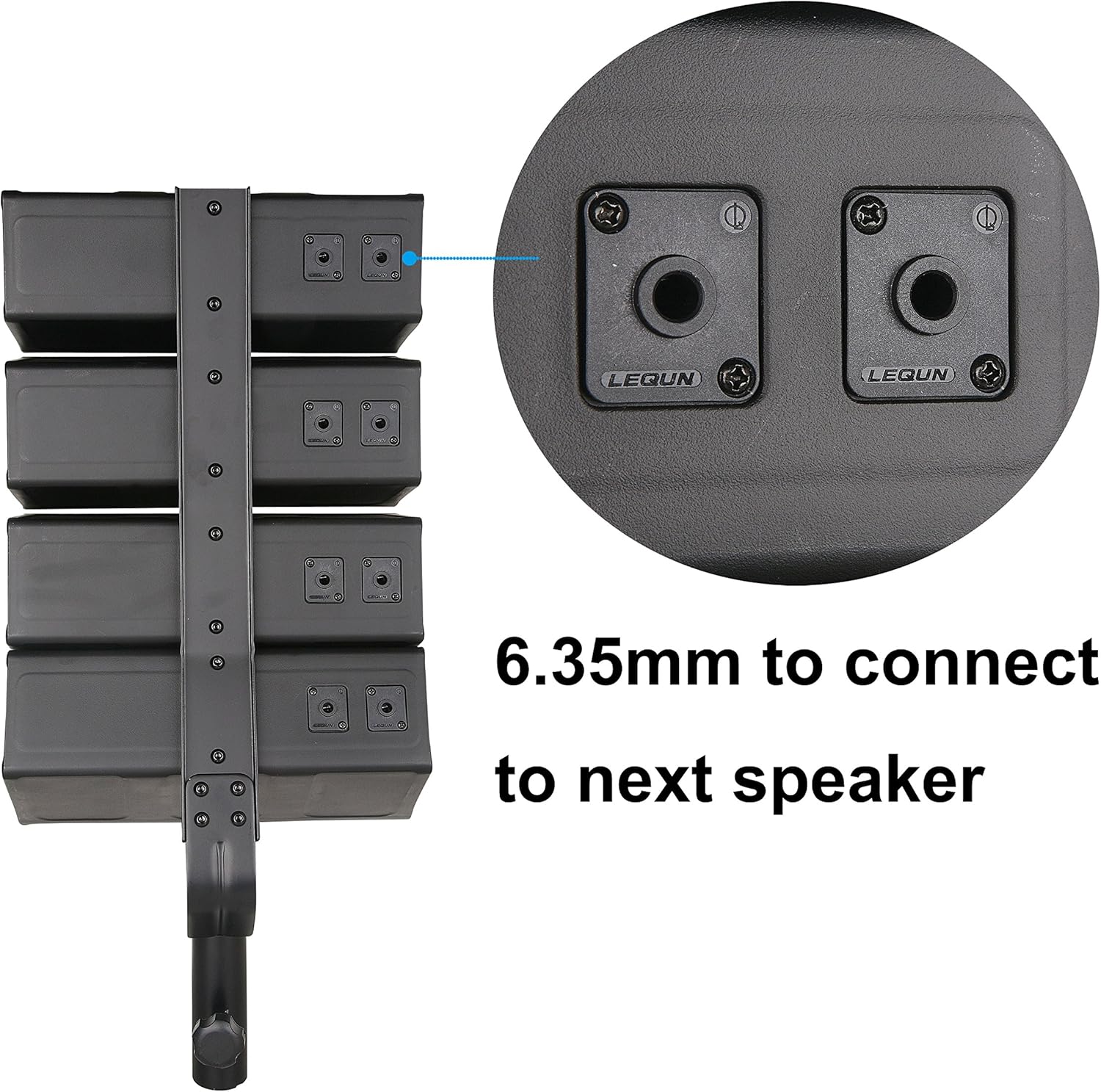 proreck line array speakers