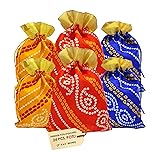 Genieland 24Pc Big Size Designer Bandhej Potli