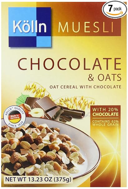 Kolln cereal muesli choc&oats (855161003106)