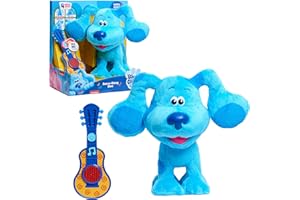 Blue’s Clues & You! Dance-Along Blue Plush, Kids Toys for Ages 3 Up by Just Play