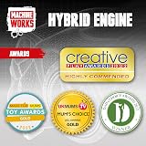 Machine Works Build Your Own 4-Cylinder Hybrid Engine Kit 100+ Parts view 2