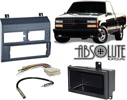 Amazon Com Stereo Install Dash Kit Chevy Pickup 88 89 90 91 92 93