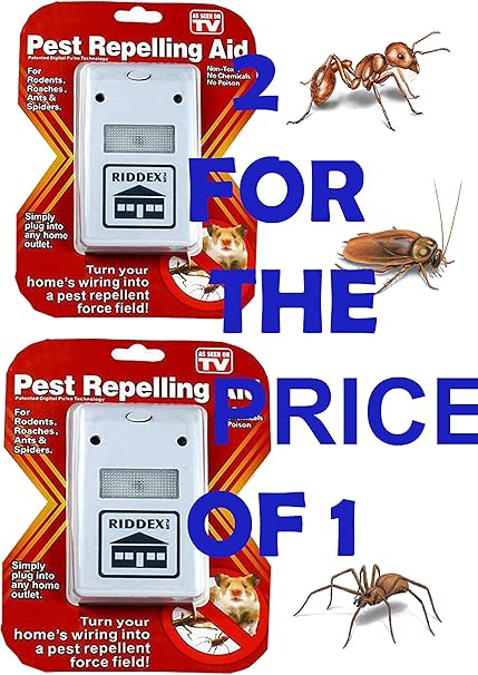Pest Repeller As Seen On Tv Aid For Rodents Roaches Ants Us Seller 2 Amazon Co Uk Garden Outdoors