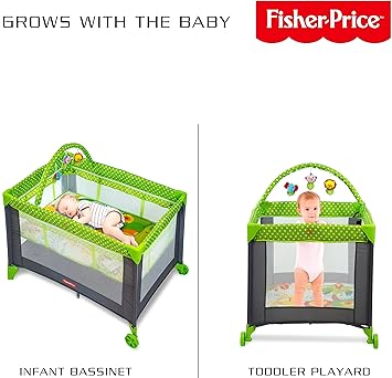 fisher price portable cot