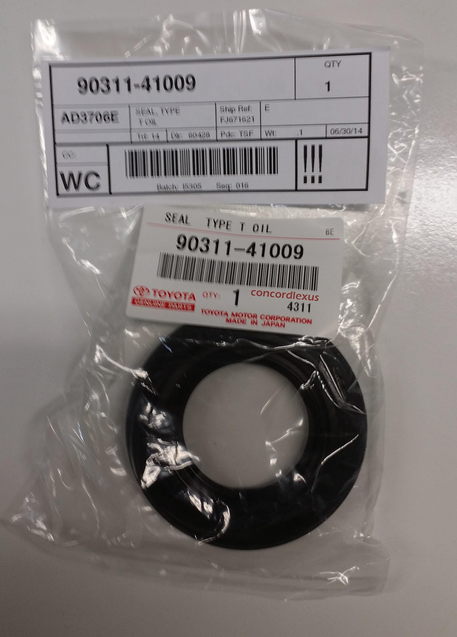 Lexus 90311-41009, Differential Pinion Seal