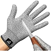 BeaverCraft Wood Carving Gloves CRG - Cutting Cut Resistant Gloves Level 5 for Whittling, Woodworking, Food Prep