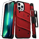 ZIZO Bolt Bundle iPhone 13 Pro Max Case - Red