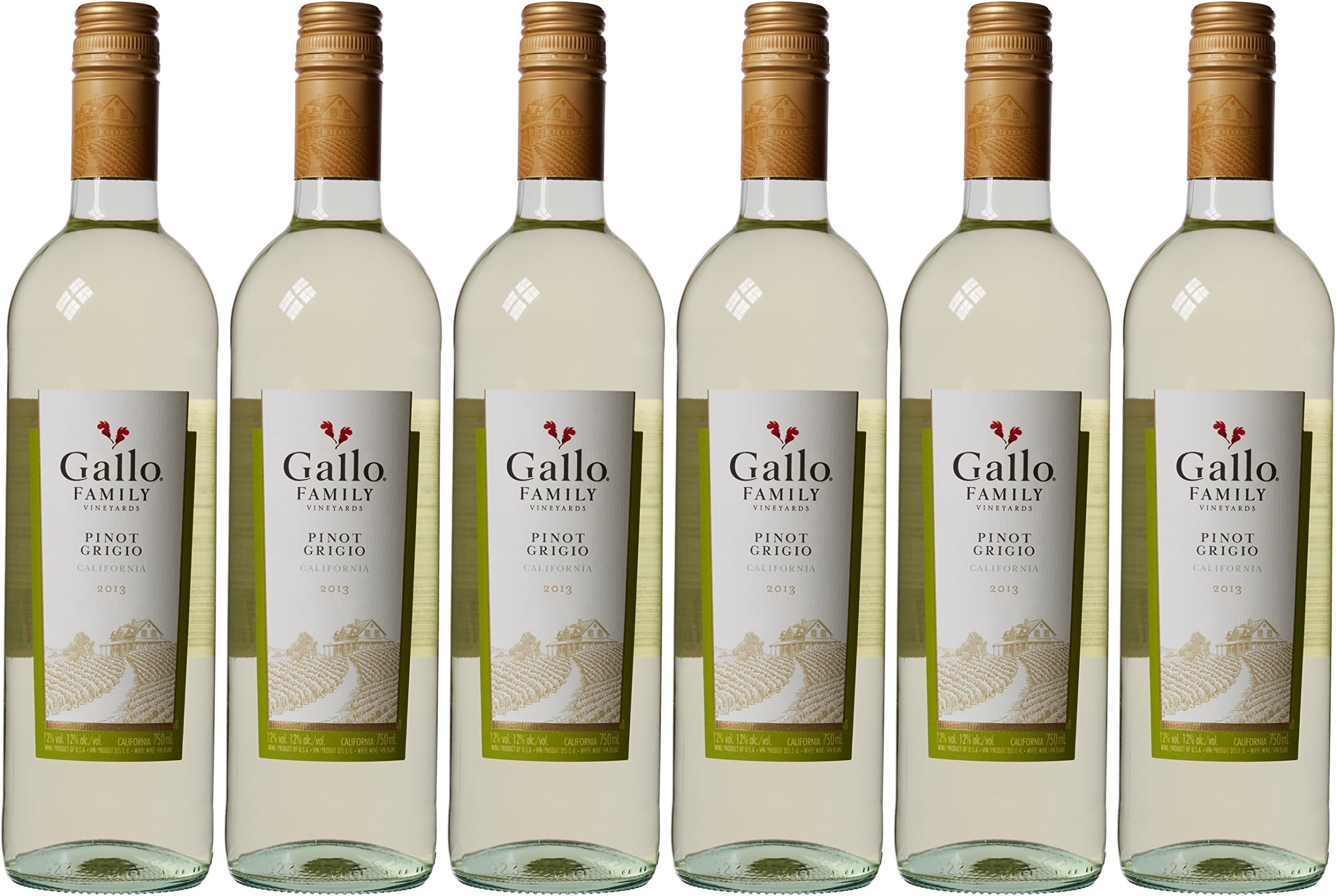 Gallo Pinot Grigio Non Vintage 75 cl (Case of 6)