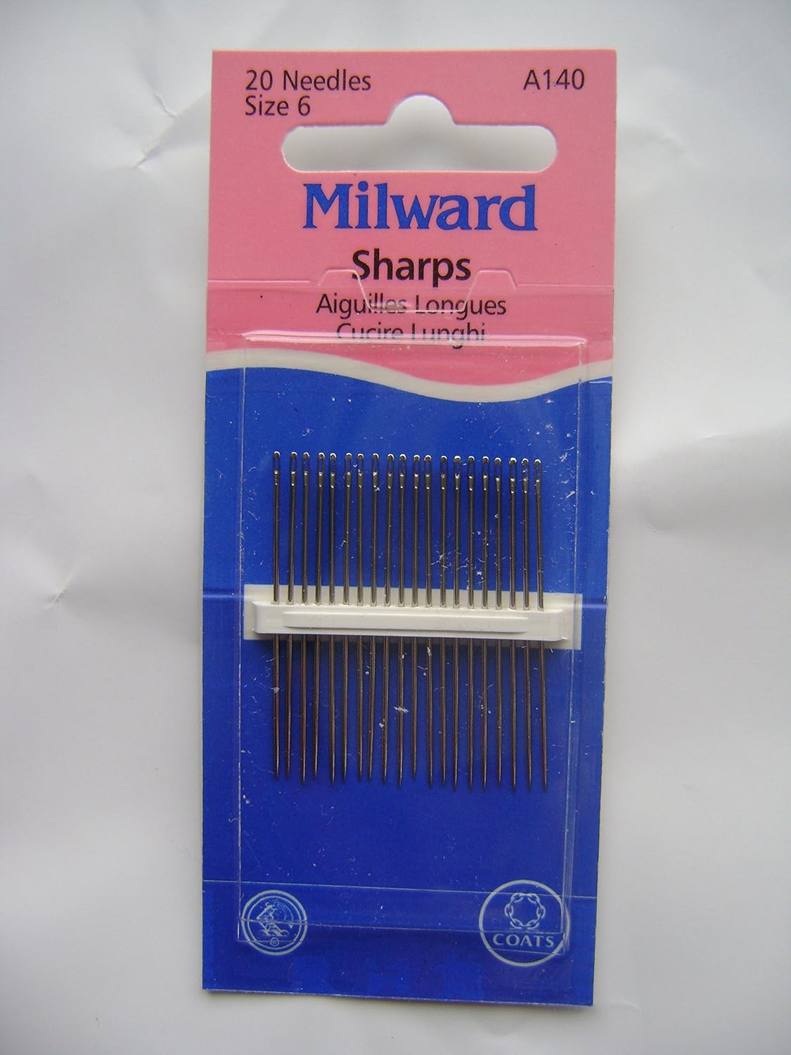 Milward Hand Sewing Needles 20 Size 6 Sharps MADE IN ENGLAND Amazon