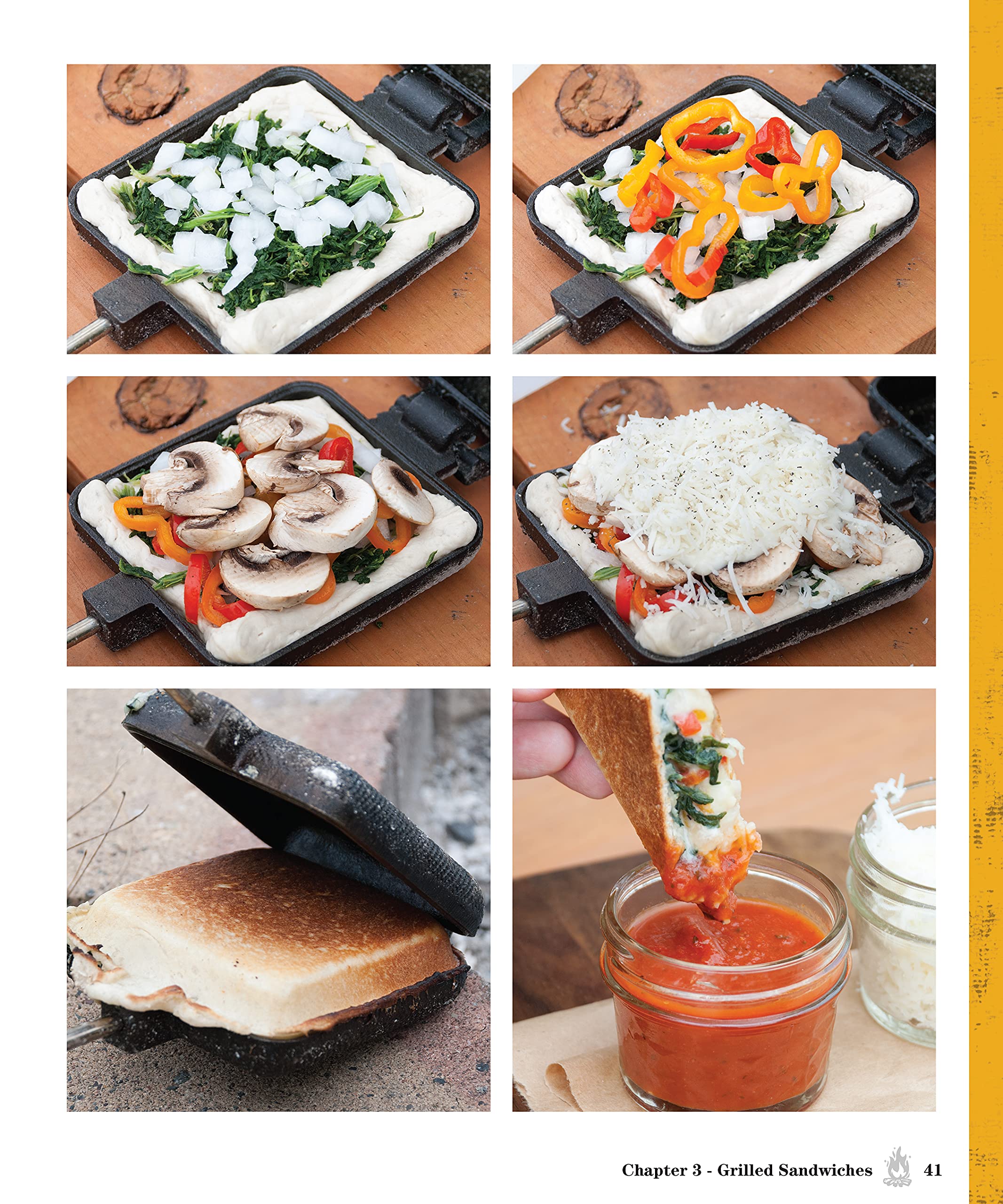 Weekend Camping Cookbook: Over 100 Delicious Recipes for Campfire and Grilling (Fox Chapel Publishing) Make-Ahead Meals for Outdoor Adventures - Cast Iron Nachos, Bacon S'Mores, Foil Packs, and More