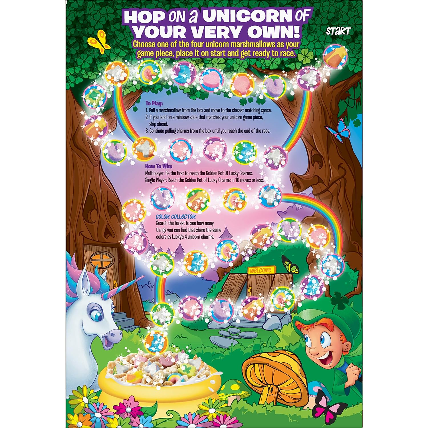 Amazon Com Lucky Charms Gluten Free Marshmallow Cereal With Unicorns 26 1 Oz