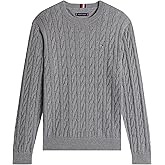 Tommy Hilfiger Men's Iconic Cable Knit Sweater 2024 Collection