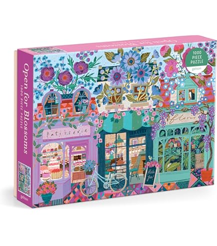 Amazon.com: Galison Language of Flowers – 1000 Piece Puzzle