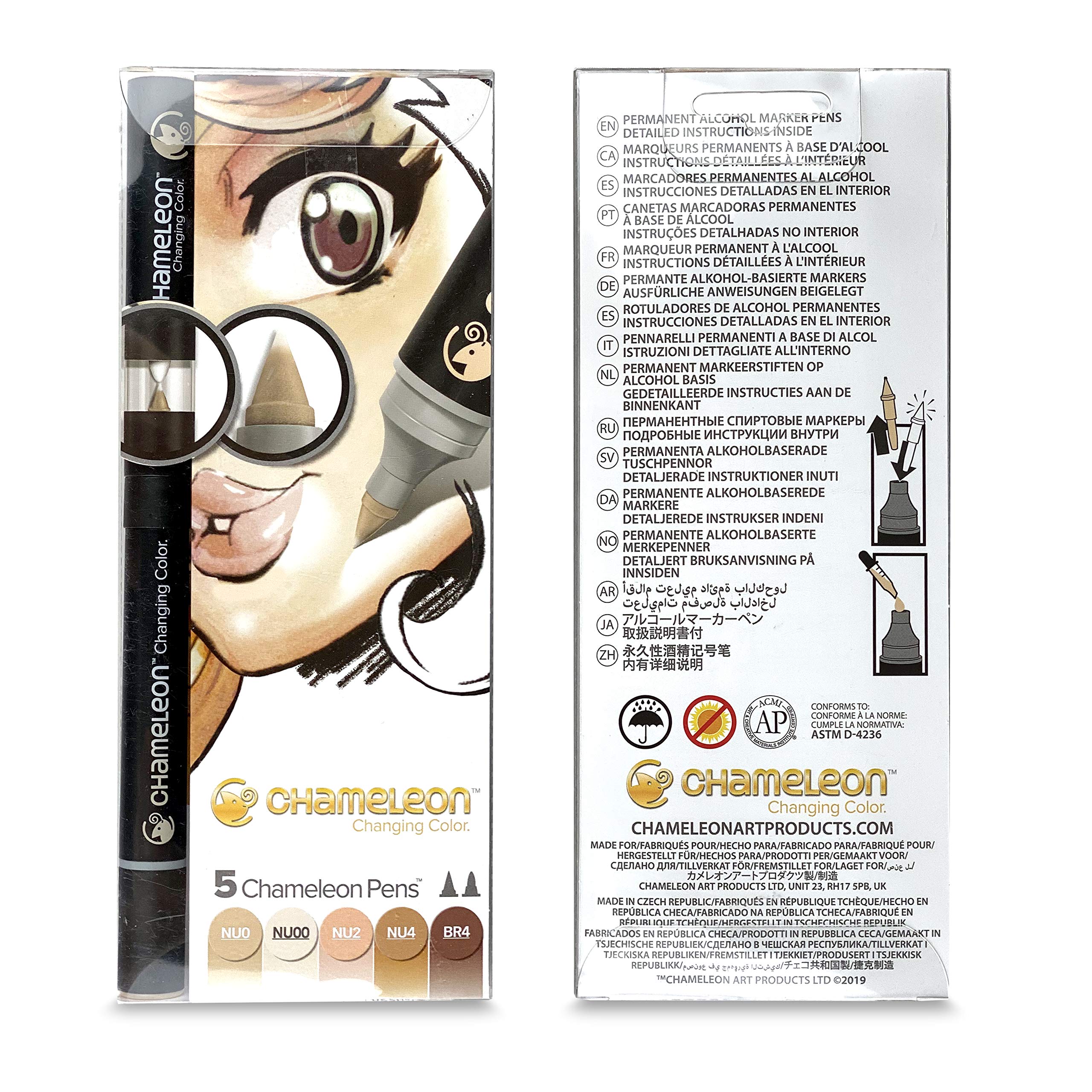 Chameleon Skin Tones 5 Pen Set