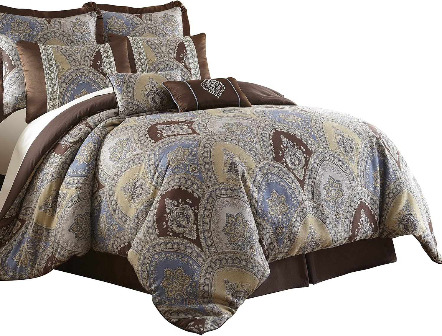 Amazon Com Sterling Creek Venetian 8 Piece Medallion Floral