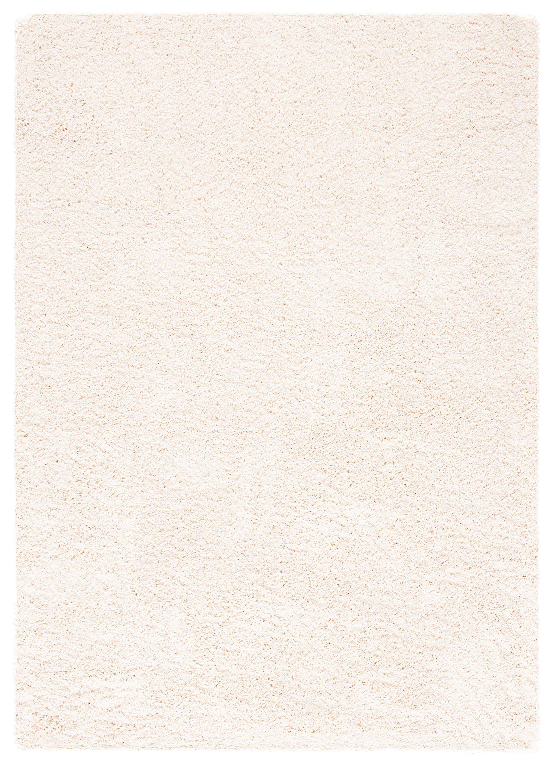 Safavieh California Premium Shag Collection SG151-1212 Ivory Area Rug (8' x 10')