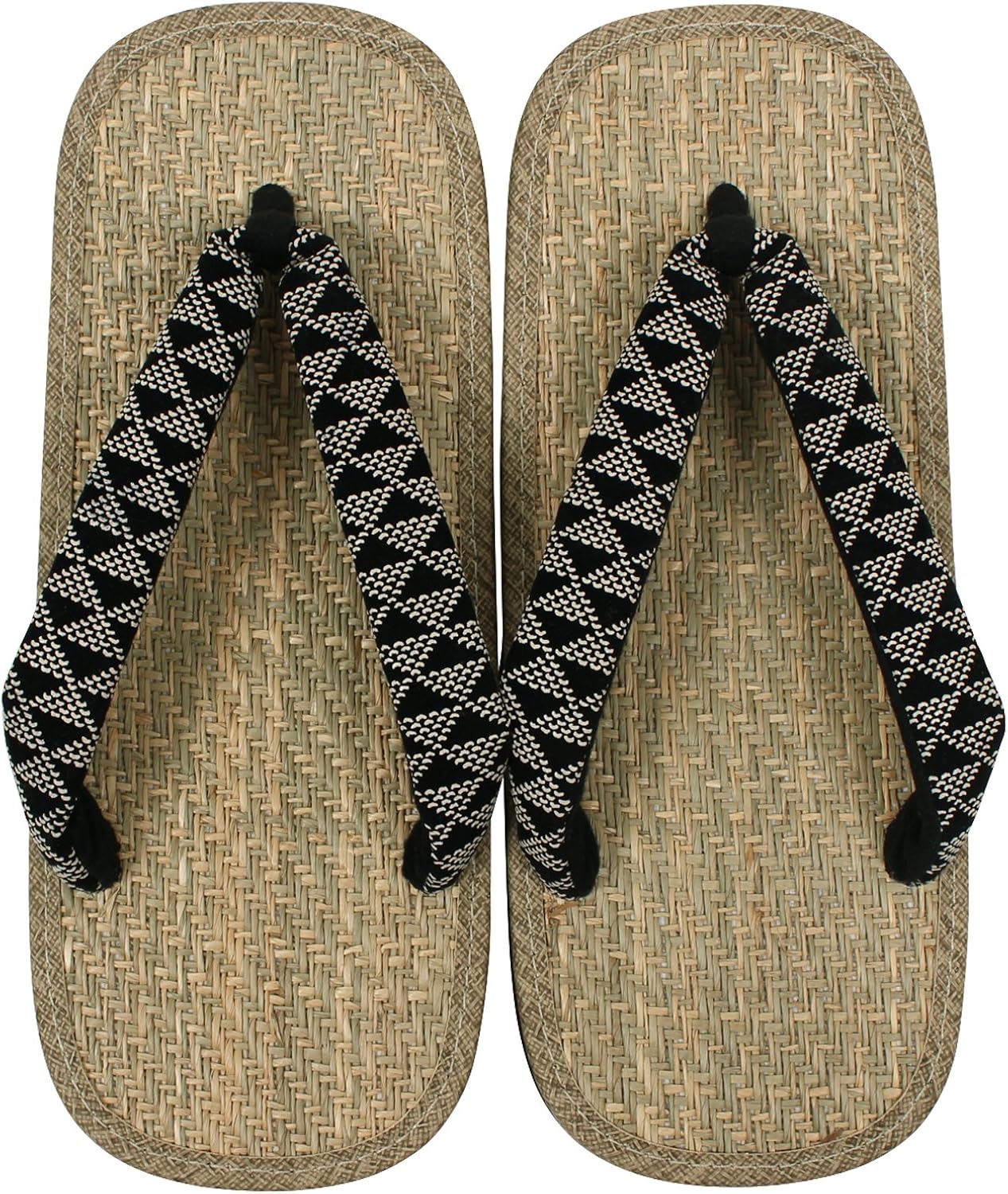 Amazon 信貴 雪駄 パナマ 黒ライト底 メンズ 下駄 草履