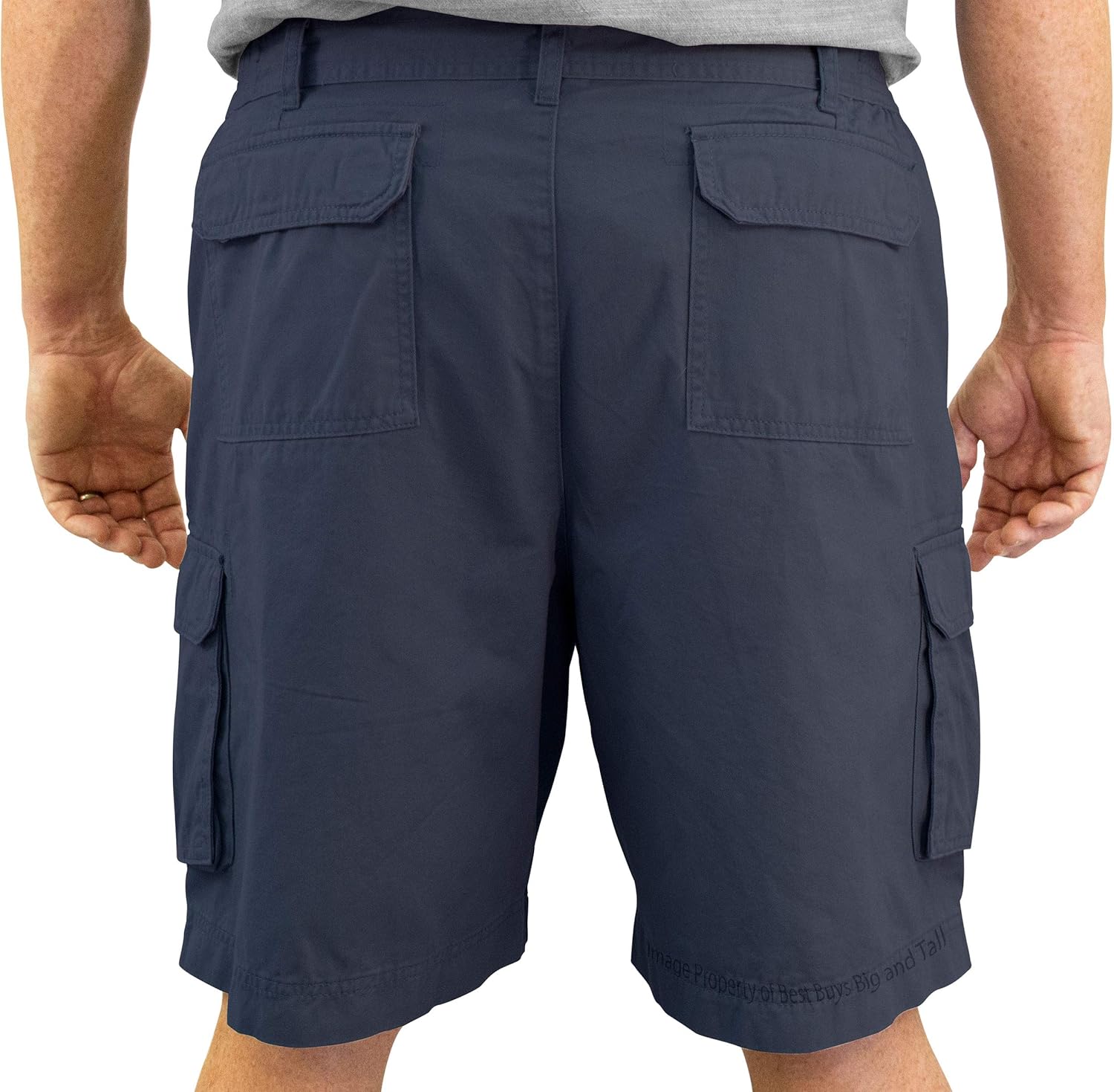 expandable waist cargo shorts