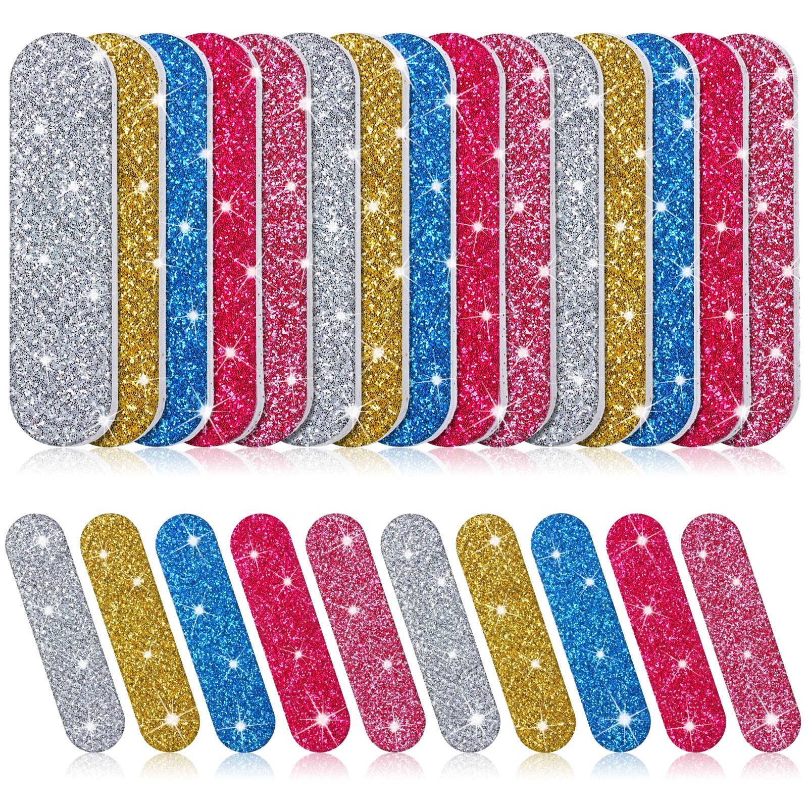Photo 1 of 100 Pack Nail Files Double Sided Emery Boards Manicure Tools (Classic Style)