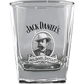 Jack Daniel's Licensed Barware Cameo Double Old Fashioned Glass