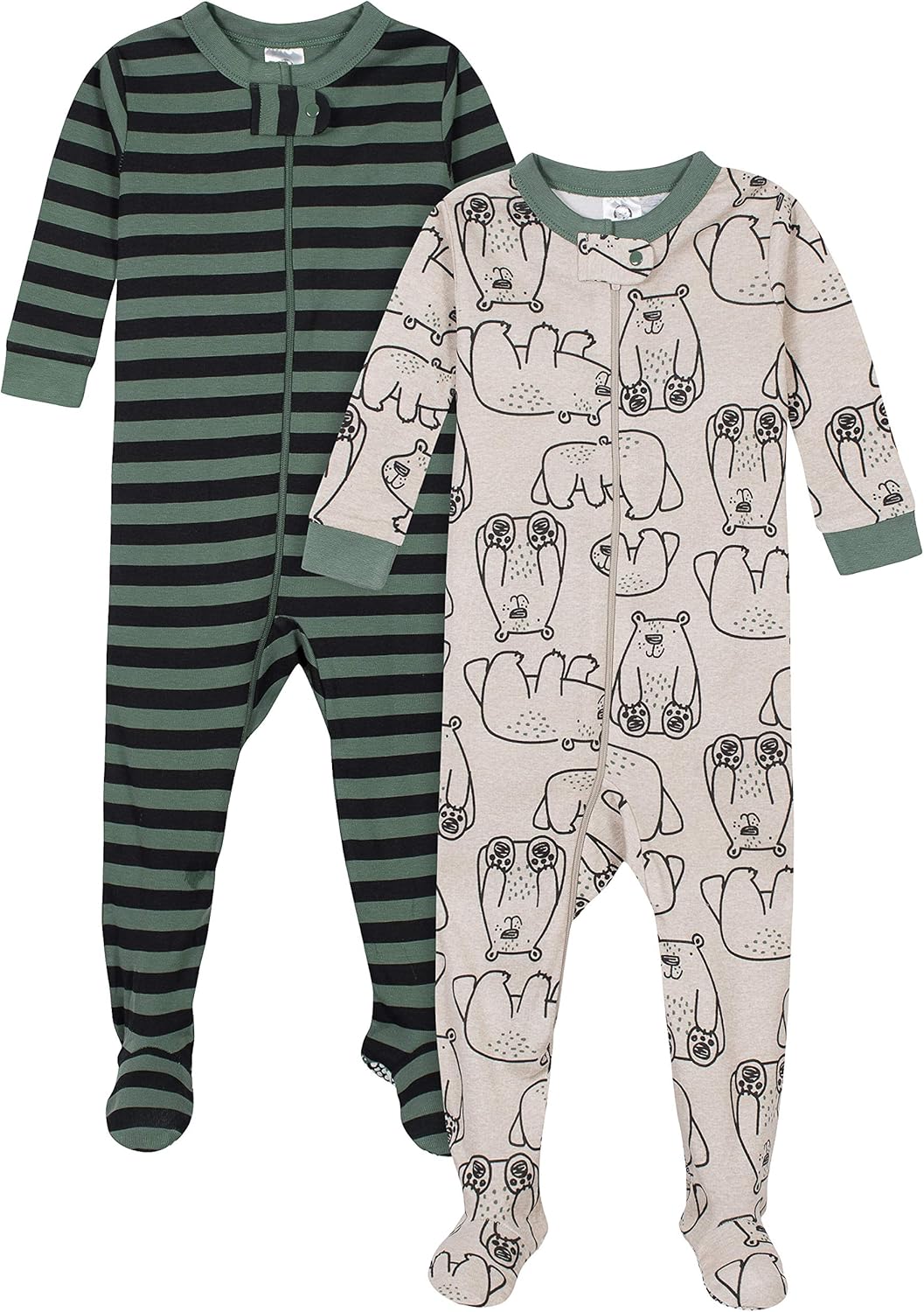 gerber footed onesies