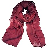 woogwin Women's Cotton Scarves Lady Light Soft Fashion Solid Scarf Wrap Shawl