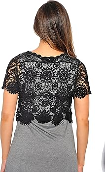 bolero crochet jacket