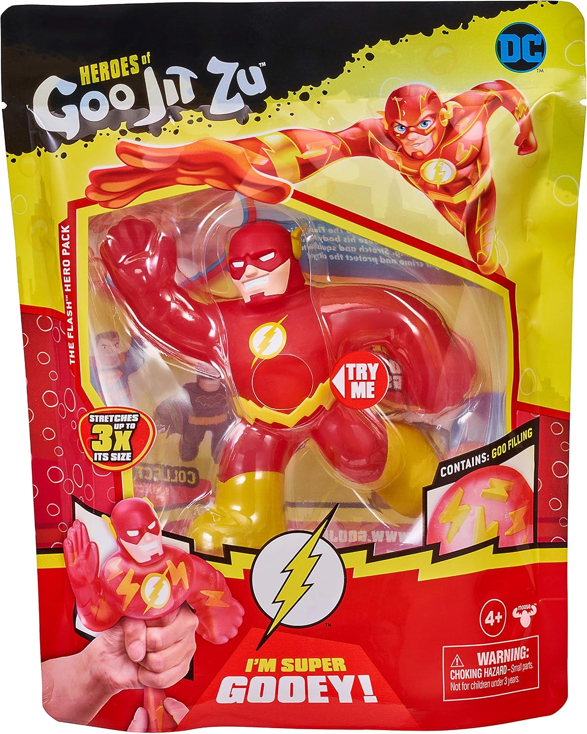 DC SUPER HEROES - THE FLASH, Red, 6 inches - Image 3