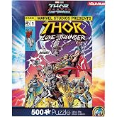 Aquarius Marvel Thor (500 Piece Jigsaw Puzzle) - Glare Free - Precision Fit - Officially Licensed Marvel Comics Merchandise &amp; Collectibles - 14x19 Inches
