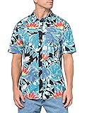 Volcom Men's Leaf Pit Floral Ss Black Large