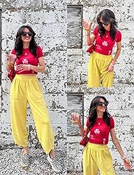 Xiaoxuemeng Womens Baggy Wide Leg Pants Casual