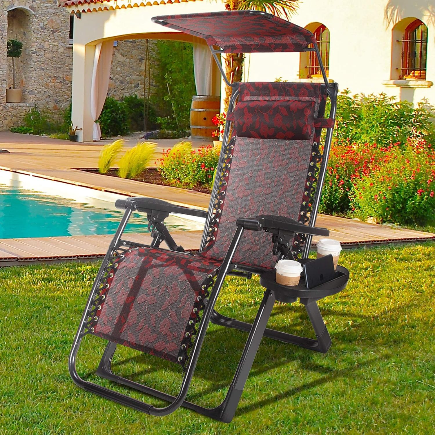 Best lounge chair with sun shade
