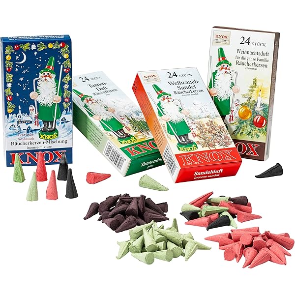 Amazon.com: Knox Mini German Incense Cones Variety Pack Made